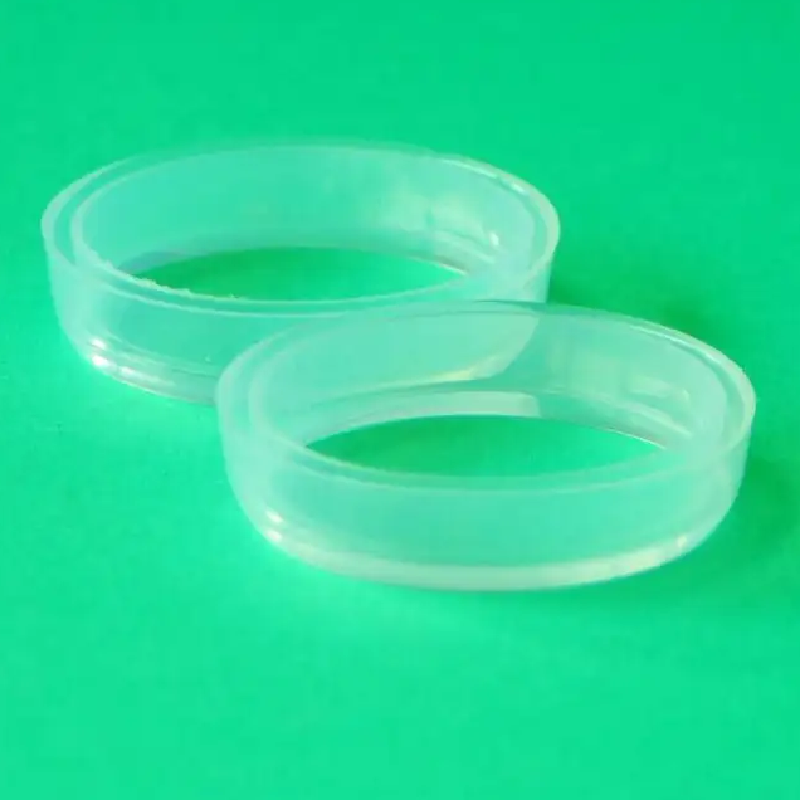 Liquid silicone high transparent lid